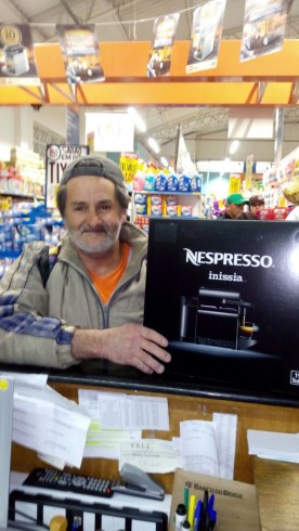 Ganhador da Cafeteira Nespresso - Ednilson Fernandes de Assis  - Loja Campos do Jordo